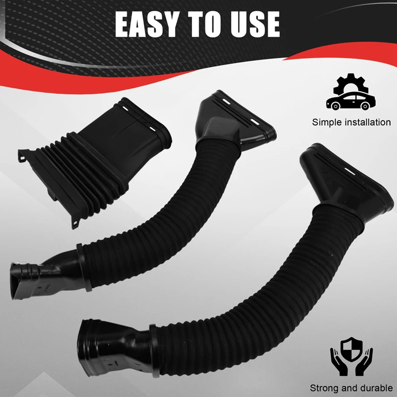 AU04 -3Pcs/Set Car ENGINE AIR INTAKE HOSE TUBE DUCT For MERCEDES X166 W166 6420948897