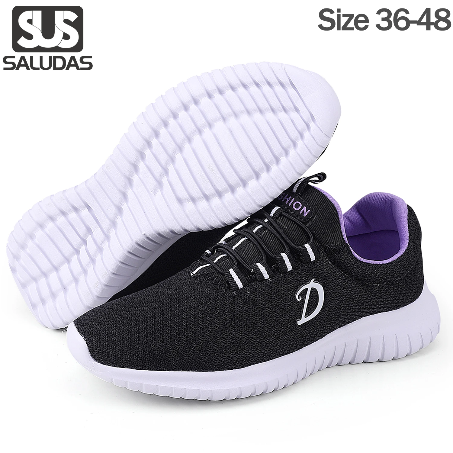 

SALUDAS Women Sneakers Fashion Running Shoes Lightweight Comfortable Mesh Women's Sports Shoes Casual Walking Athletic Sneakers