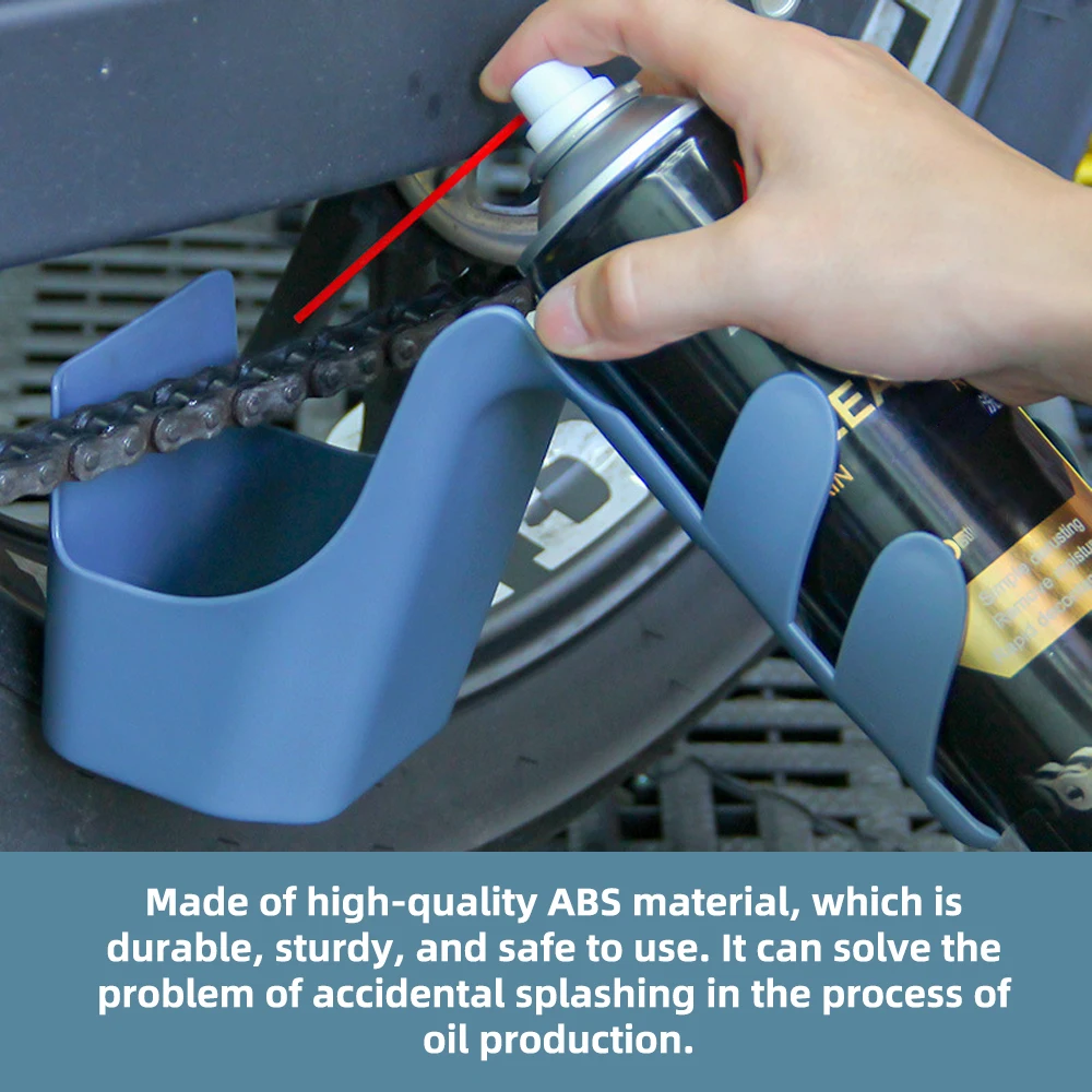 Цепочка для хранения масла мотоцикла и велосипеда ящик чистки цепи инструмент с