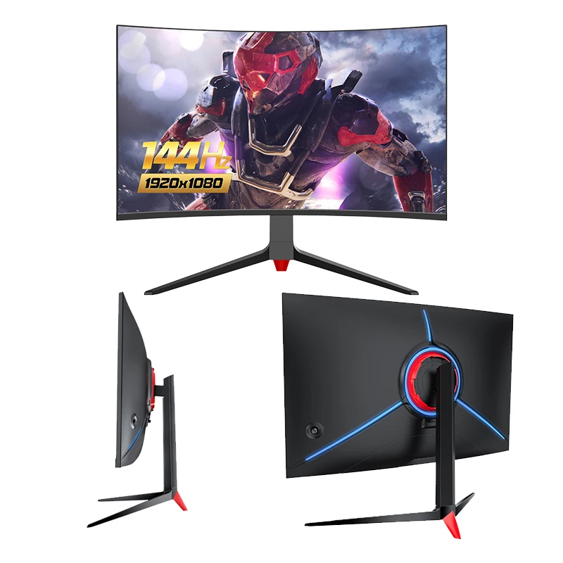 

24 inch Full HD E-sport display FreeSync G-Sync USB DP PC 1ms 144Hz 1800R Curved LED LCD Gaming monitor for desktop
