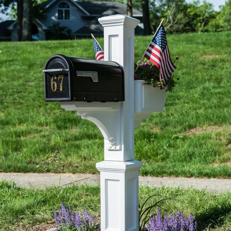 

wholesale solar mailbox/ letter box with led house number light