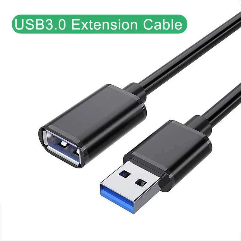 

3.0 USB Extension Cables 5m Male to Female 3m 2m 1m Fast Transfer Data Cable USB 3.0 2.0 Extender Cord for Laptop PC Pen Drive