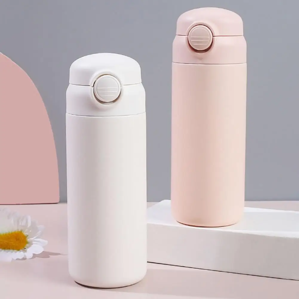 

Fashion Water Bottle Strong Sealing Portable One Click Open Vacuum Bottle Insulated Bottle Thermal Water Bottle 350ml