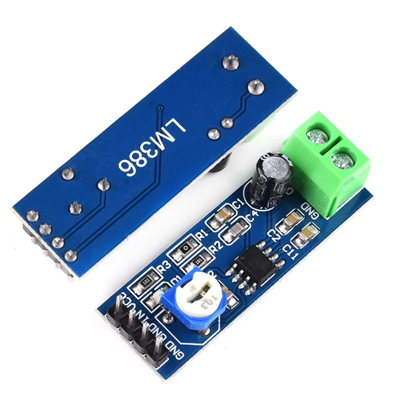 Snvi LM386 модуль усилителя мощности звука плата с усилением 200 раз моноусилитель