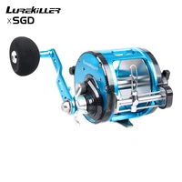 lurekiller ocean master gf12000 cast drum fishing reel right handle jigging reel