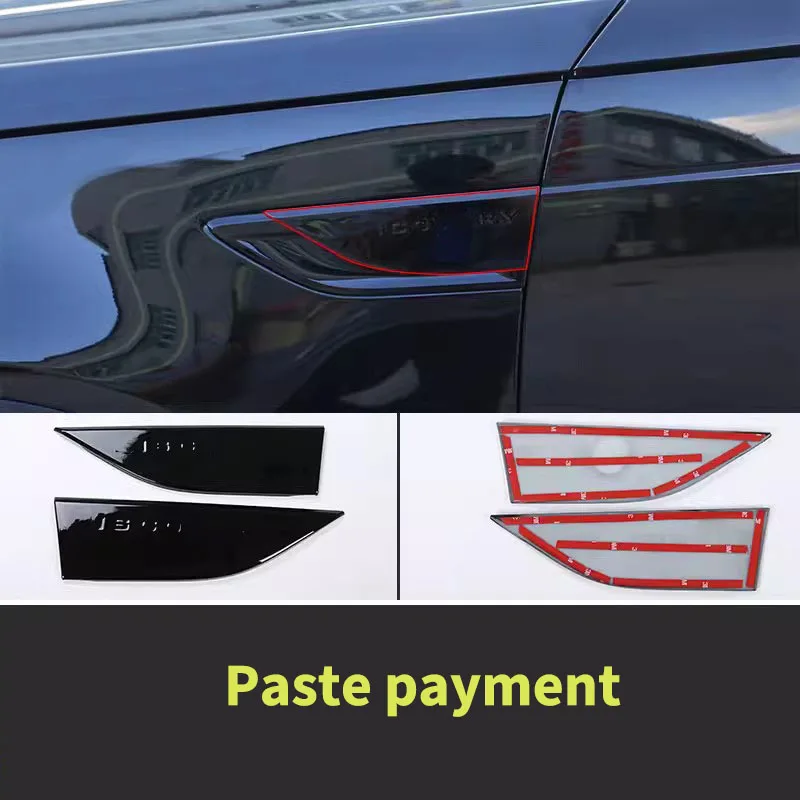 

2 шт. для Land Rover Discovery 5, боковое крыло автомобиля, вентиляционная крышка, накладка, разветвитель, защита вентиляционного отверстия, аксессуары, Стайлинг, молдинги