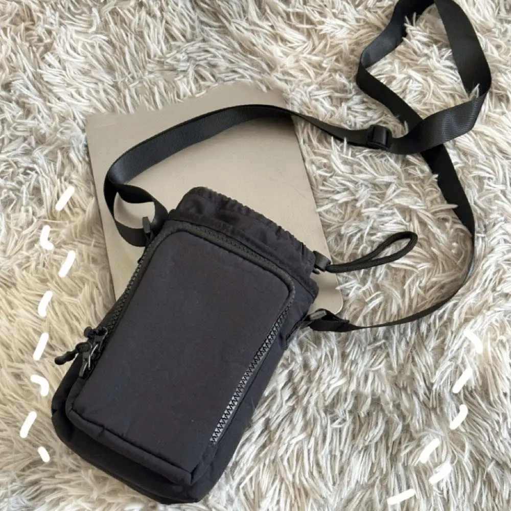 

Портативный чехол для бутылки с водой для бега и спорта с ремешком, сумка для телефона с рукавом для чашки, аксессуары для кемпинга на открытом воздухе, сумка для бутылки с водой для спортзала