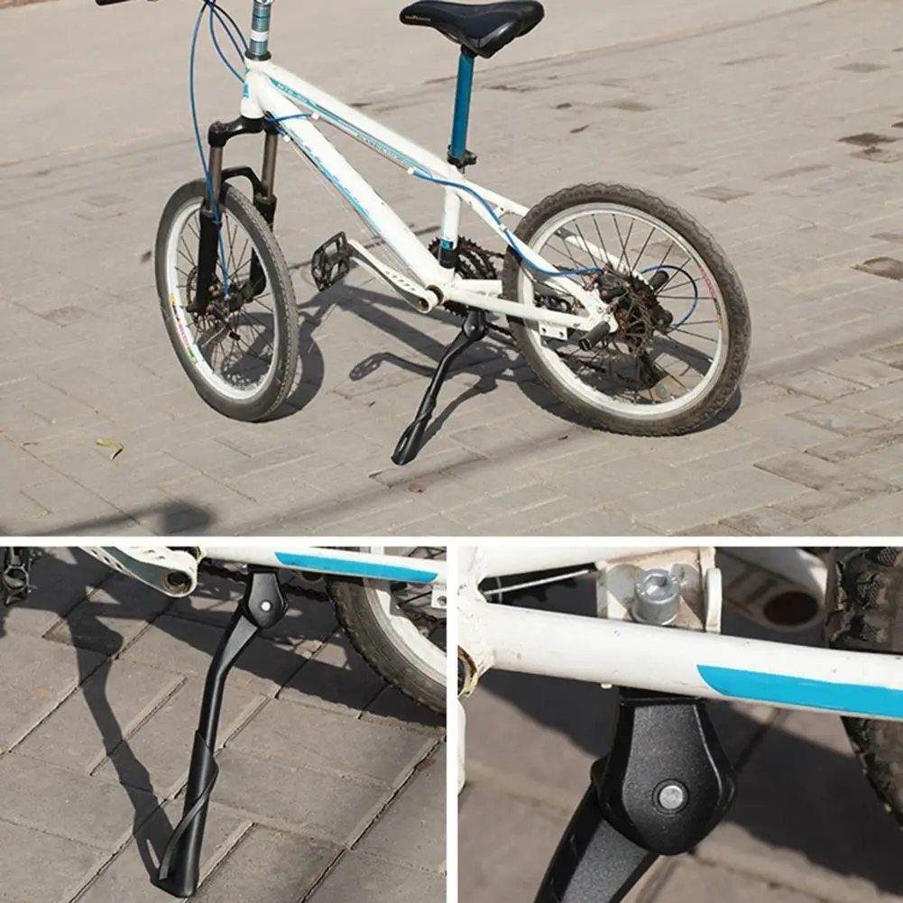 

Bike Kickstand Useful Wear-resistant Universal MTB Road Bike Side Support for Riding Bike Side Support Bike Parking Kick