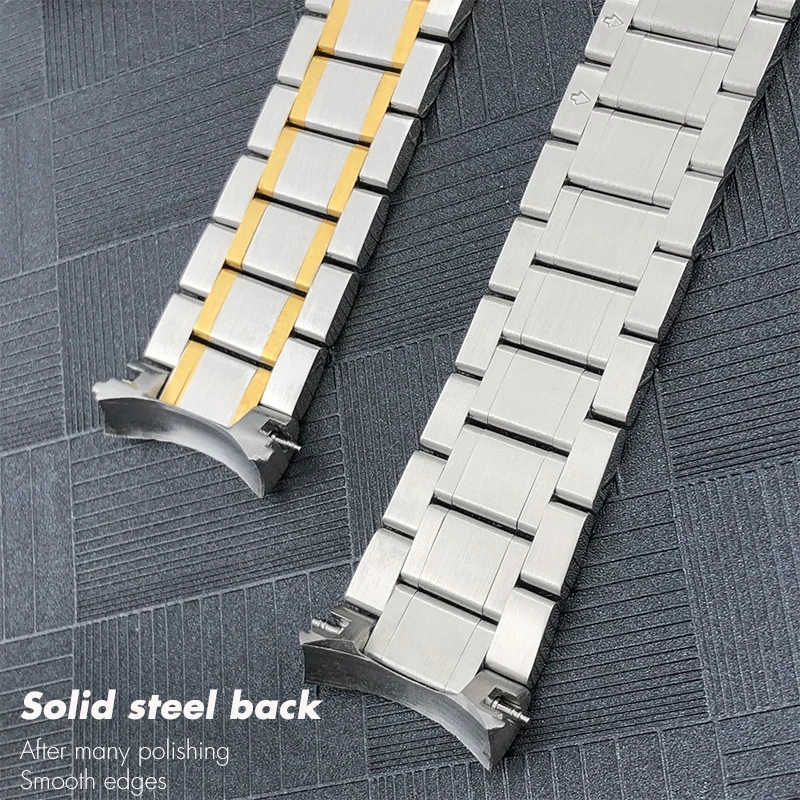 Высококачественный ремешок из нержавеющей стали 19 мм 20 21 для Longines L2 L2.628 673 518 793 755