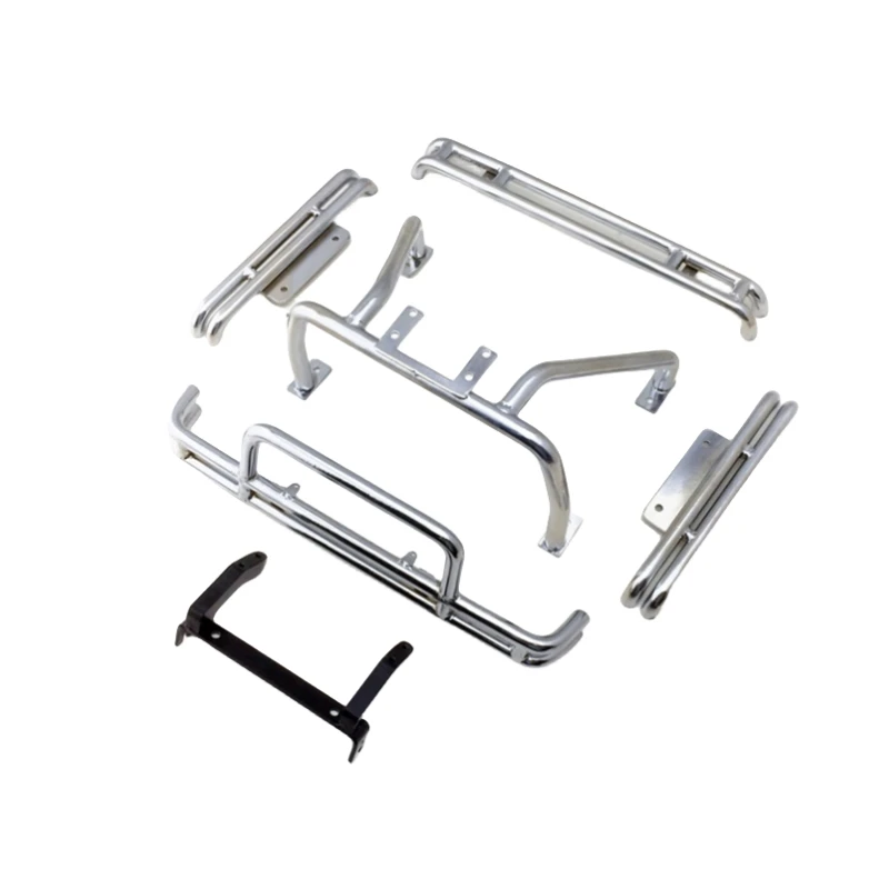 

Металлический передний/задний бампер и педаль/светильник держатель для 1/10 Rock Crawler Car Tamiya Bruiser RC