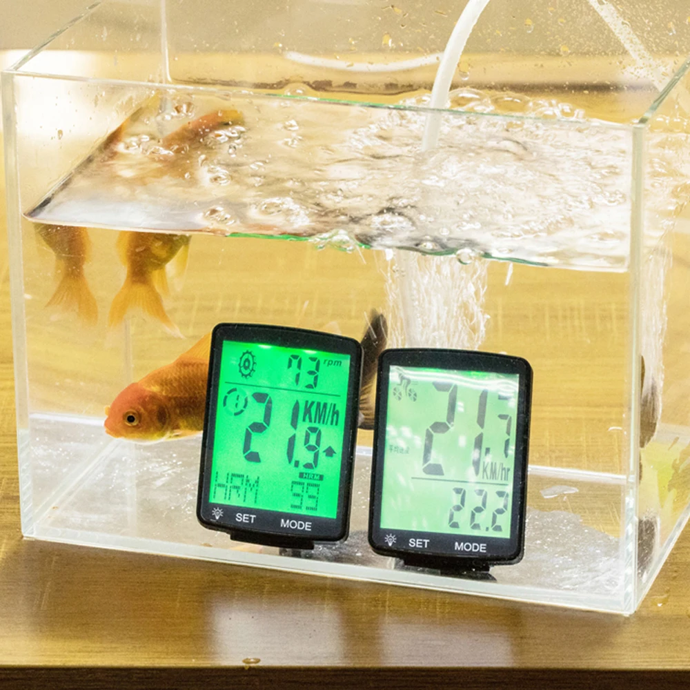 Многофункциональный велосипедный компьютер с ЖК-экраном беспроводной спидометр