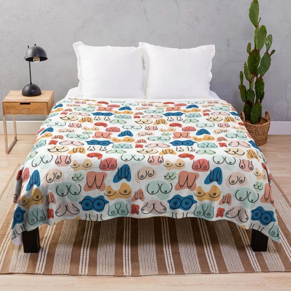 

Boobs Throw Blanket Oversized Throw Blanket