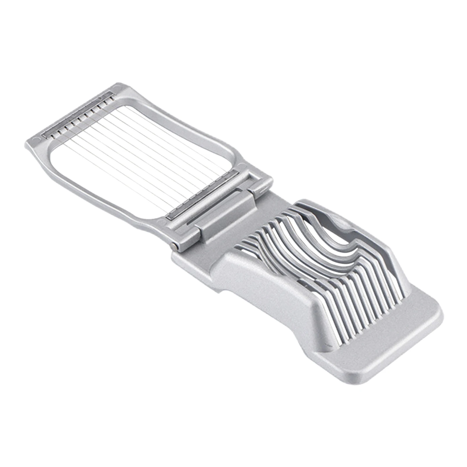 

Hot Sale Multifunctional Egg Cutter Stainless Steel Wire Egg Slicer Sectioner Cutter Molds Portable Meat Cutter Kitchen Gadgets
