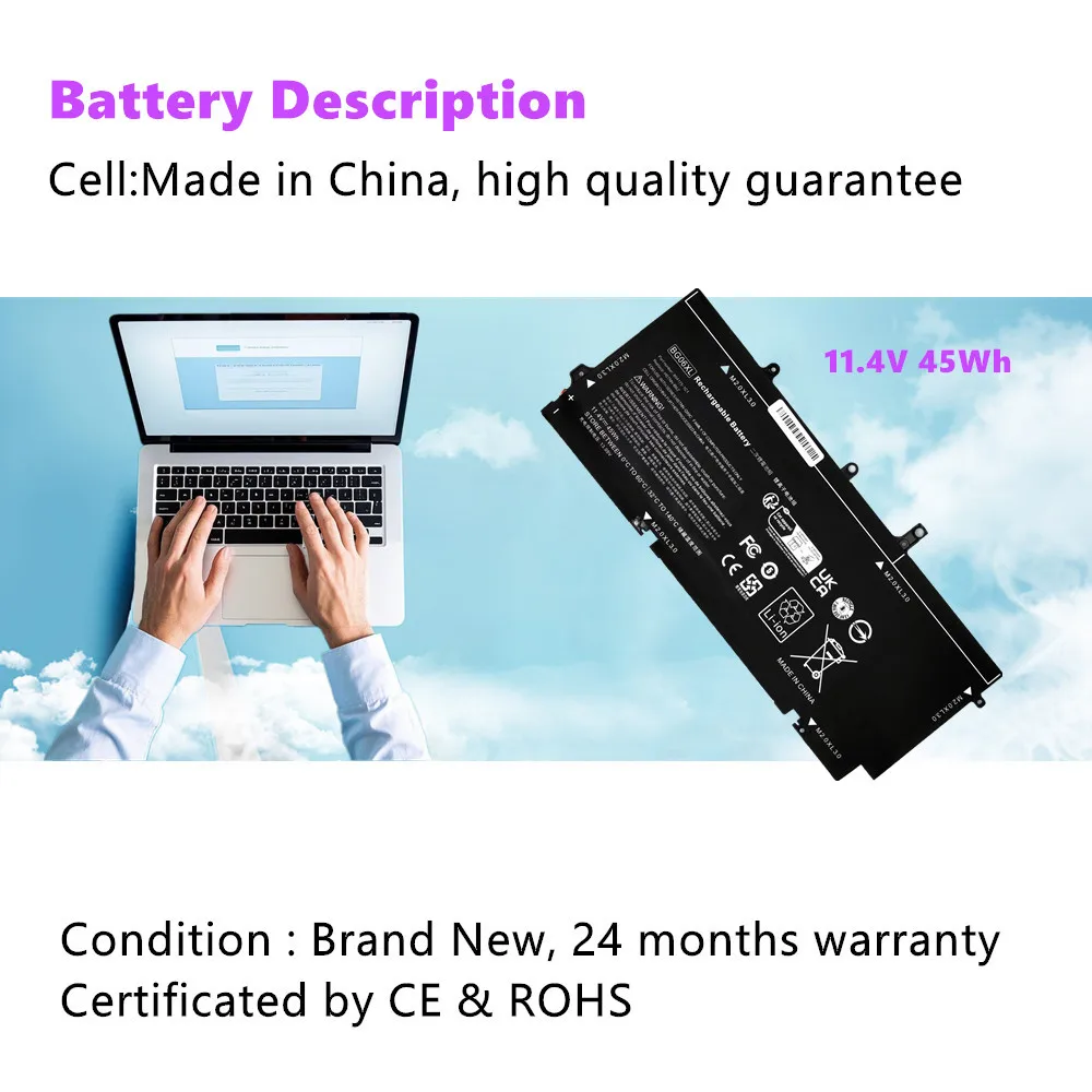 Фото Аккумулятор BG06XL HSTNN-IB6Z HSTNN-Q99C 804175-1B1 для HP EliteBook 1040 G3 (P4P90PT) серии 804175-181 804175-1C1 805096-001 №4