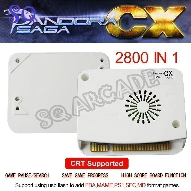 2022 Pandora Сага Box CX 2800 в 1 аркадная версия джойстик игровая консоль шкаф машина JAMMA