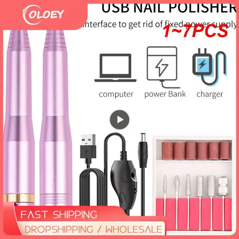 

Фрезер Электрический Профессиональный для маникюра и педикюра, аппарат для маникюра и педикюра, набор фрез, 1-7 шт.