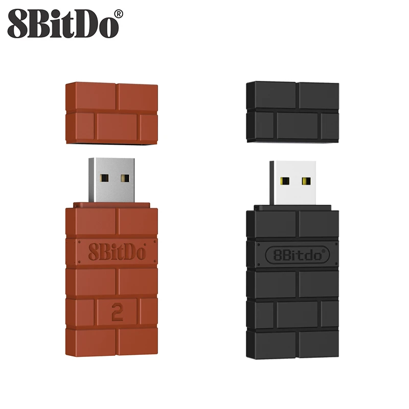 Фото 8Bitdo беспроводной Bluetooth USB RR адаптер для коммутатора Windows Mac Raspberry Pi Switch Lite с поддержкой PS4 PS5 контроллера Xbox One №1