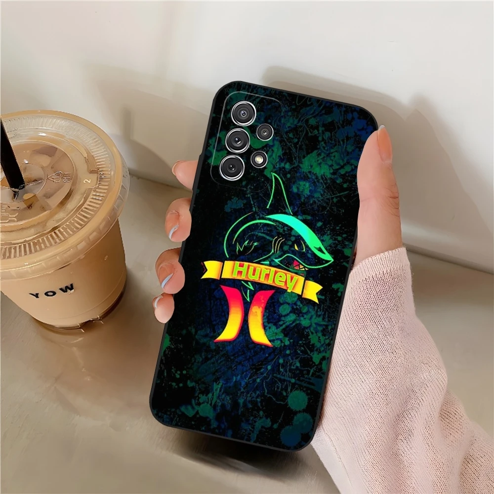 Чехол для телефона Hot Brand HurleyS Samsung Galaxy S20 S21 S24 S23 S22 Ultra Fe Plus M54 A34 A54 A24 A52 A53 Coque