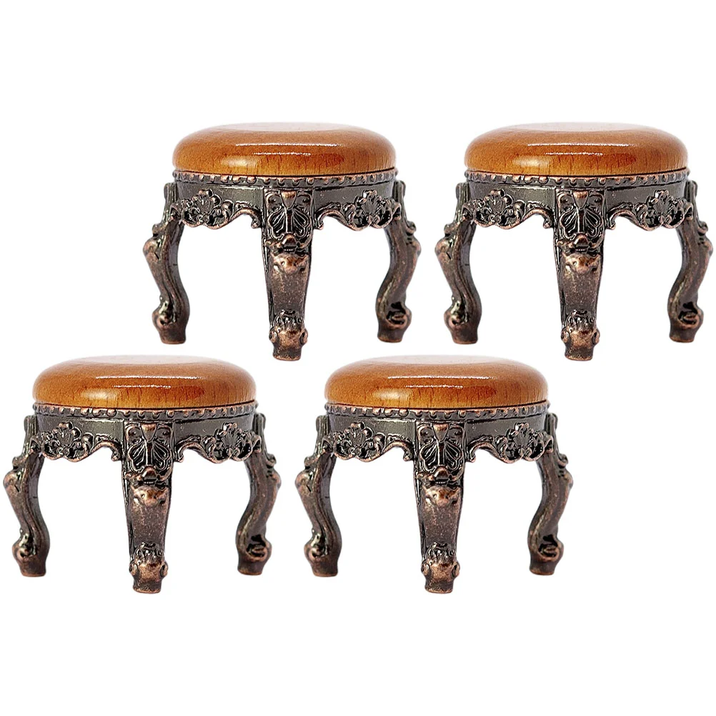 

4 шт., декоративные мини-табуретки для мебели