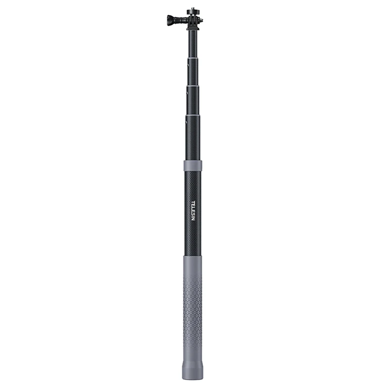 

TELESIN 1 Piece Selfie Stick Monopod Extendable With 1/4 Screw For Gopro Insta360 Osmo Action DJI Action Camera