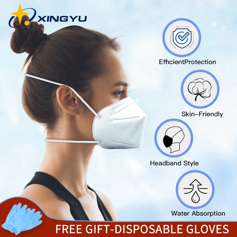 

Headband FFP2 Masks KN95 Mascarillas Filter Reusable Face Mask Protective Mouth Masken CE FFP2MASK Respirator Masque KN95 Masks