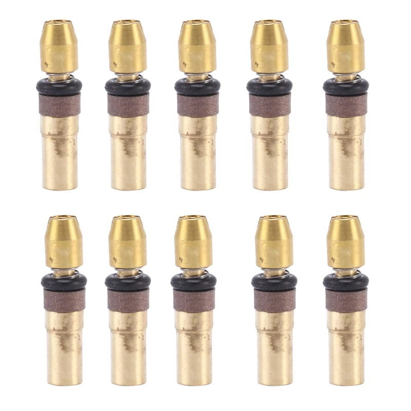 

10X Three-Stage Piston Head High-Pressure Copper Head For 6Mm 30Mpa High-Pressure Pump Piston Parts