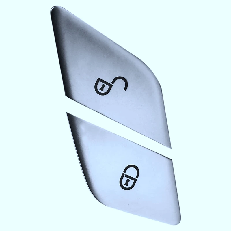 

Car Door Switch Unlock Buttons Sequins Decoration Cover Trim for Benz W205 W213 X253 C E Class GLC 2015-2019 (Co-Pilot)