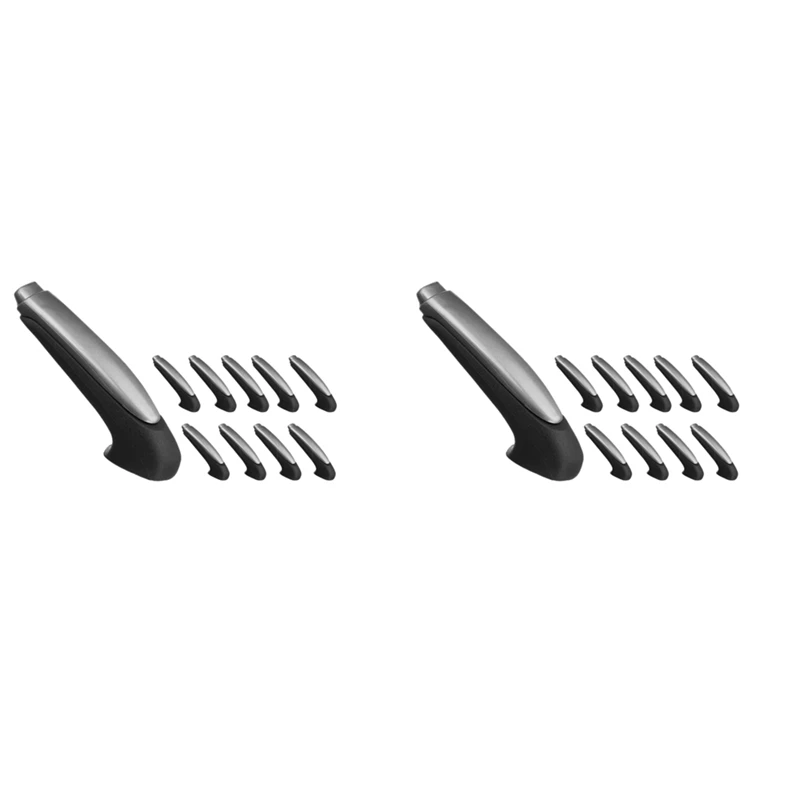 Черная крышка рычага ручки стояночного тормоза для автомобиля Honda Civic 2006-2011 47115-SNA-A82ZA, 20 шт.