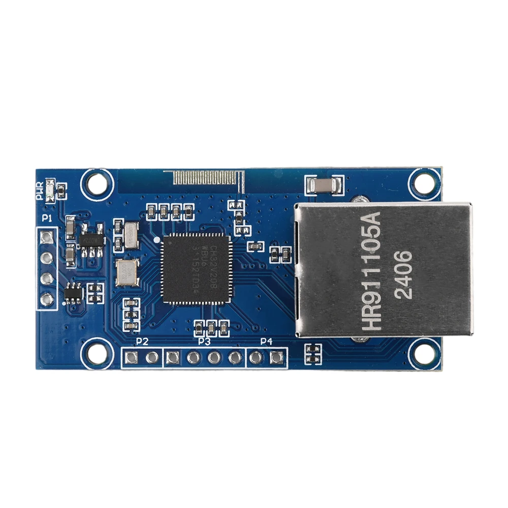 Модуль Ethernet Ch32V208 с V4C Core 10M маломощный модуль связи Bluetooth Ble макетная плата Rj45