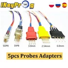5 шт. адаптеры Iprog для кабеля для XPROG Iprog Pro V84 для встроенных ECU кабелей, работает для Iprog 5 датчиков без пайки