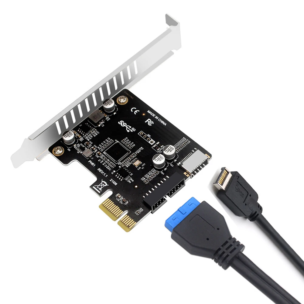 

USB-разветвитель для компьютера, с PCI-E на USB 3,0