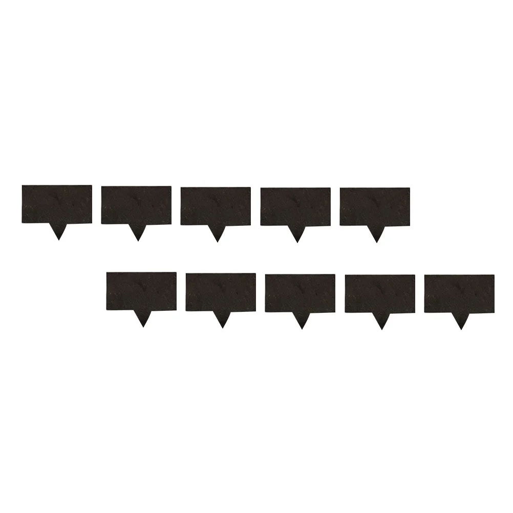 

10pcs Cheese Chalk Marker Slate Cake Cupcake Toppers Wedding Signs Message Board Charcuterie Marker Place Cards