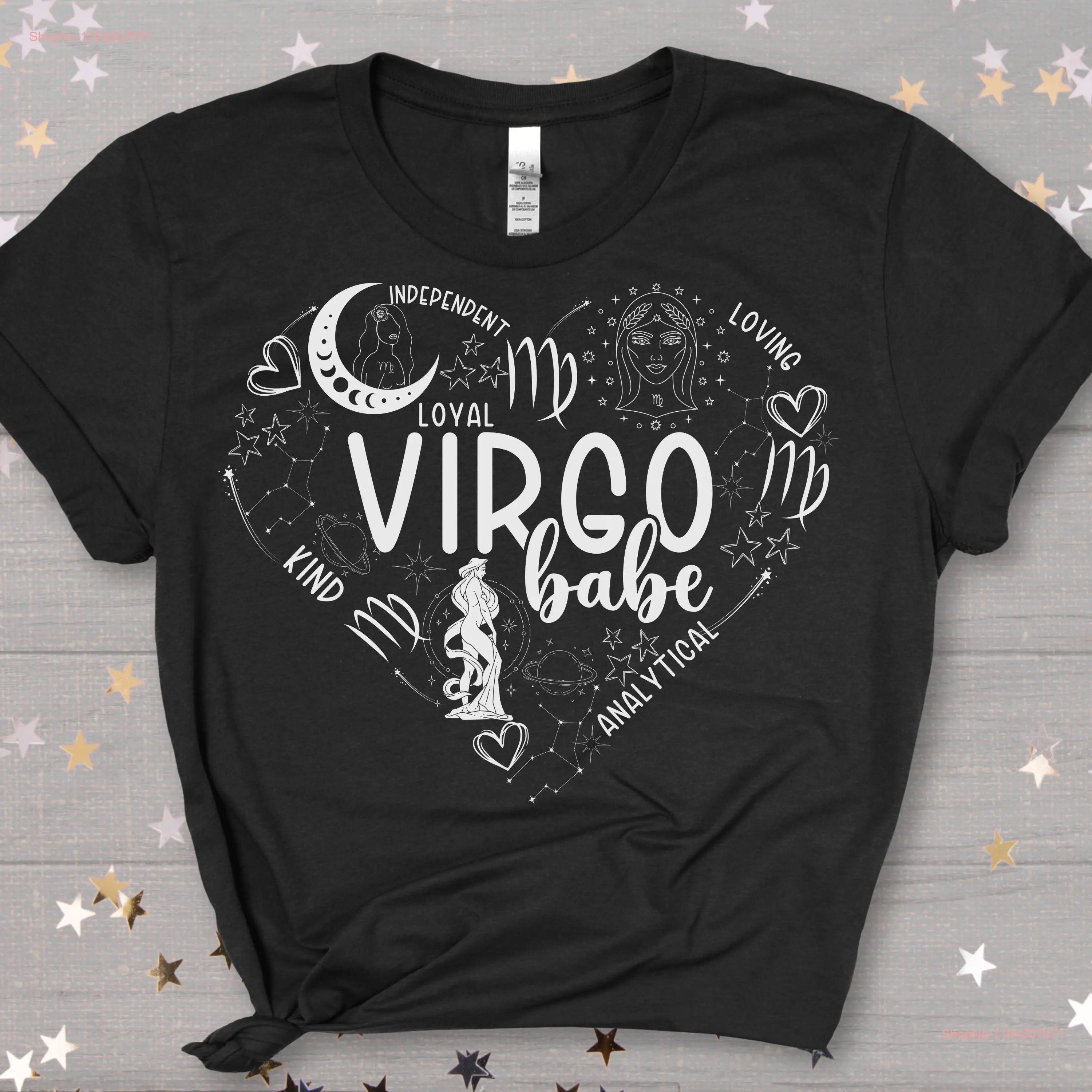 Футболка на день рождения Девы сентябрь август зодиак астрология гороскоп