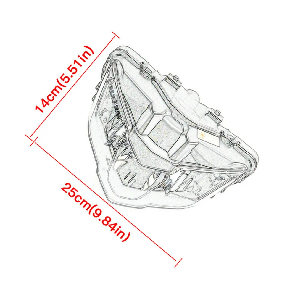 Передняя светодиодная фара для мотоцикла ближнего и дальнего света Yamaha Y15ZR V2