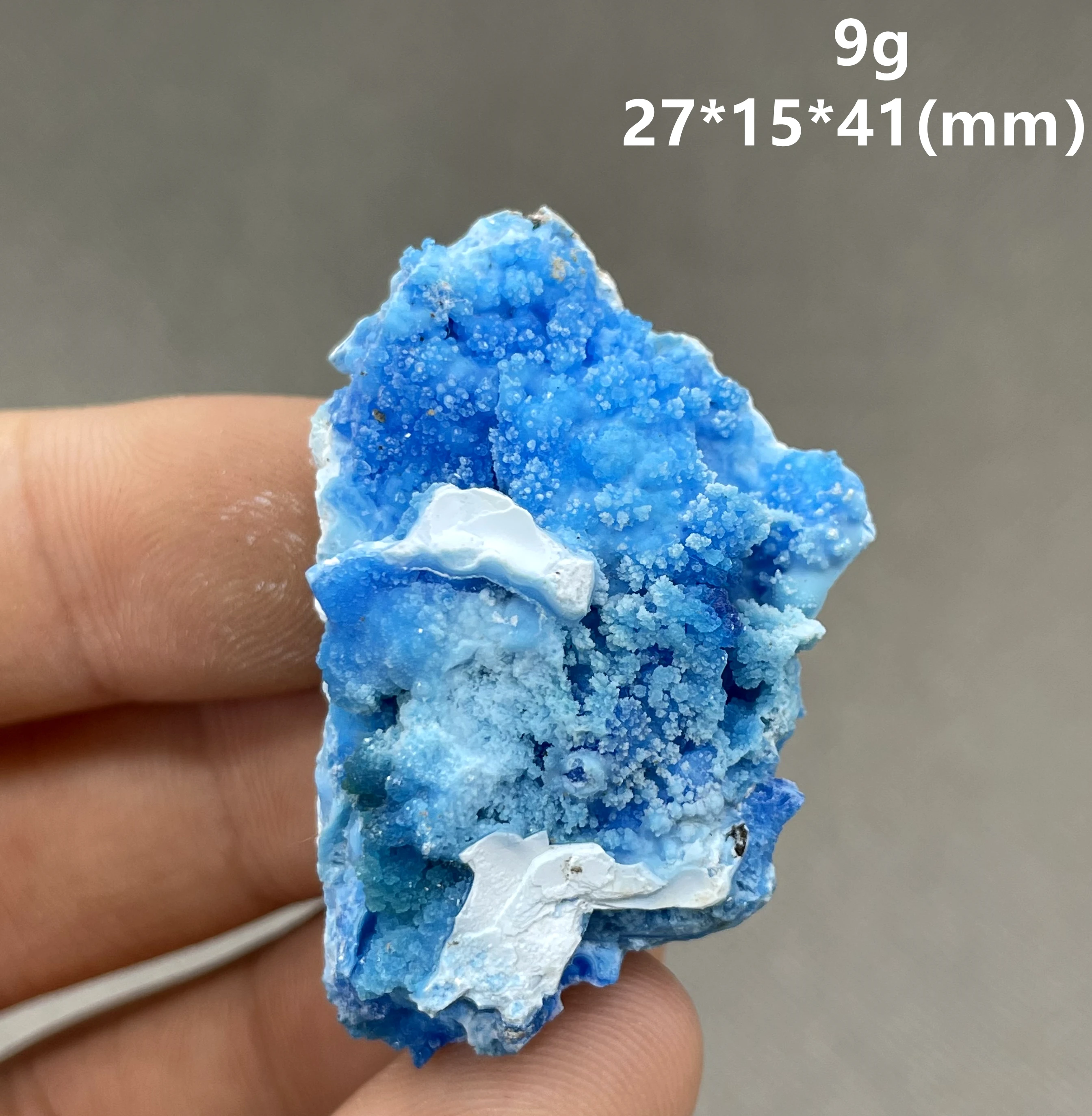 

NEW! BEST! 100% natura blue gibbsite mineral specimen stones and crystals healing crystals