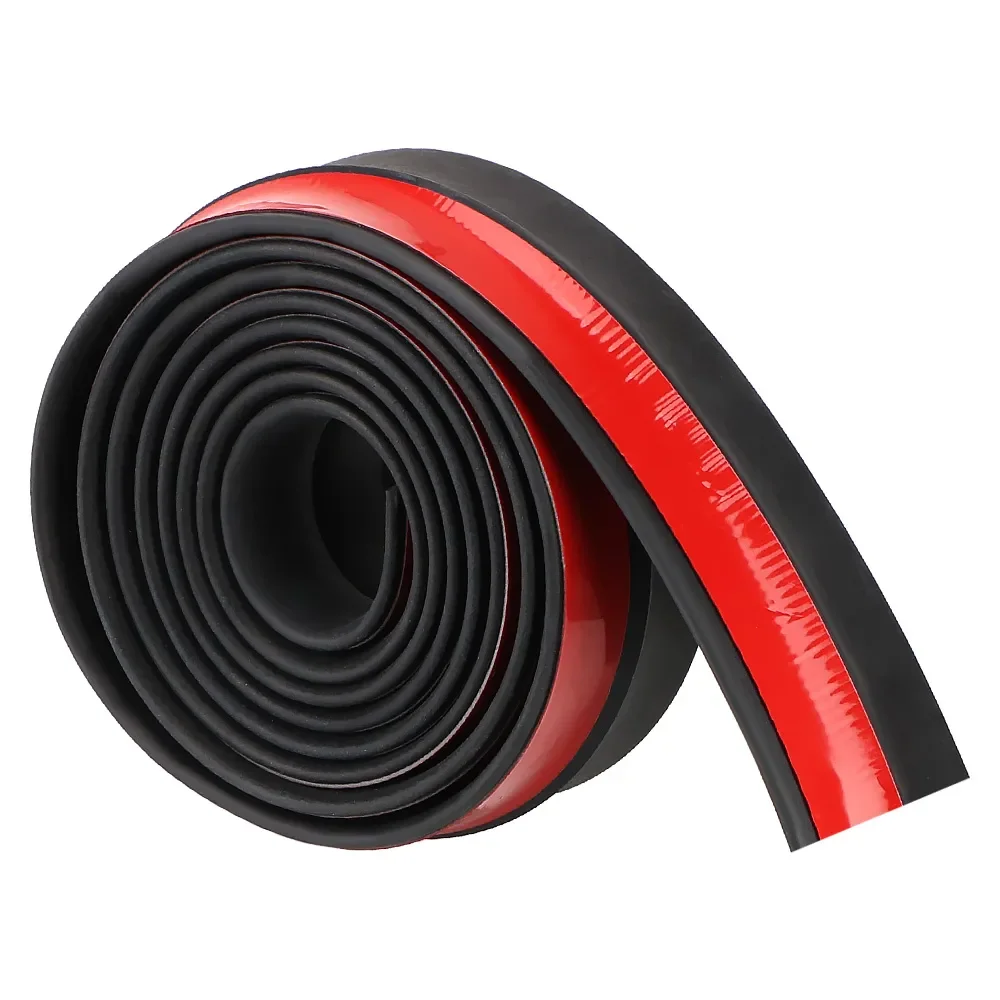 

Car Front Bumper Lip Automobile anti-collision strip Exterior Mouldings 60mm Width Rubber Strip