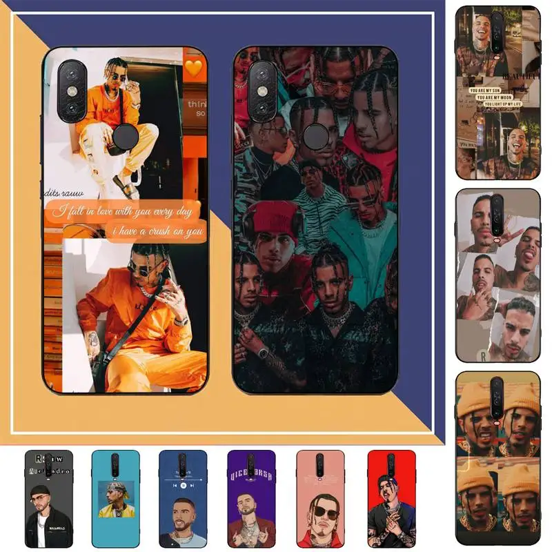 

Rauw Alejandro Singer Phone Case for Redmi Note 8 7 9 4 6 pro max T X 5A 3 10 lite pro
