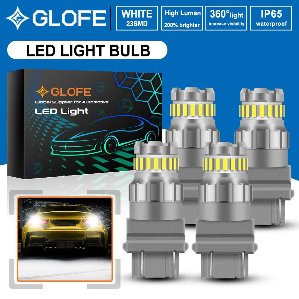 Светодиодные лампы Glofe 3157 3156 5 + 18Smd для стоп-сигналов заднего хода стояночного
