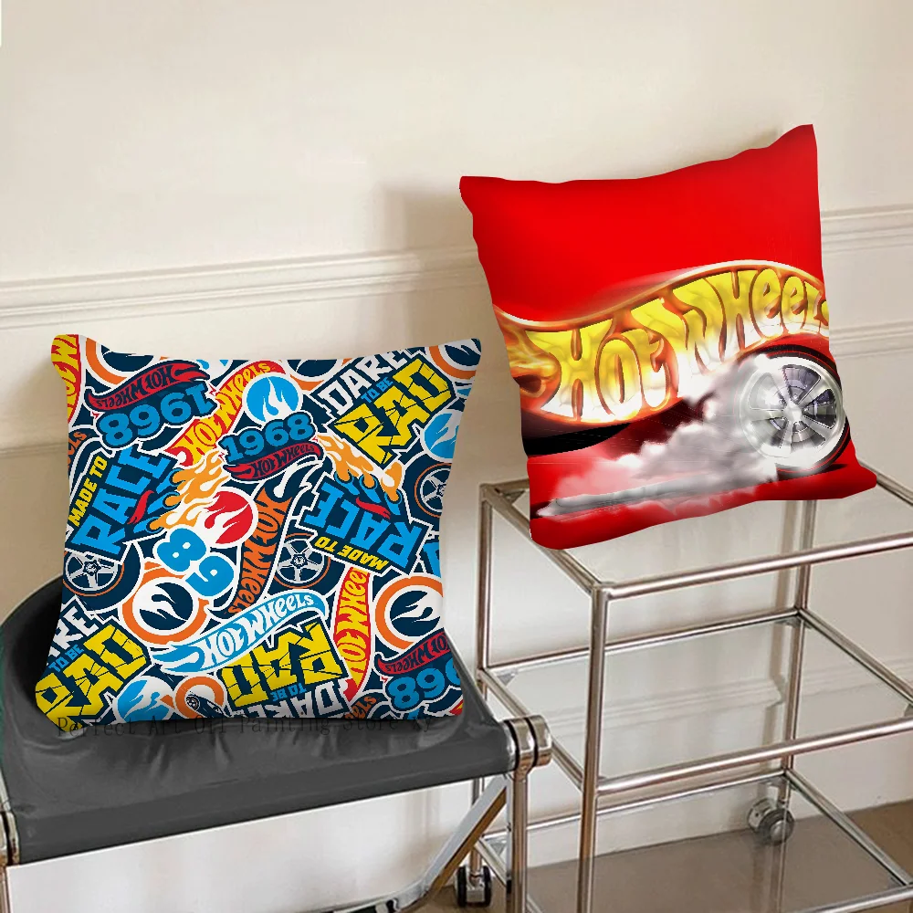 R-RacingS H-Hotwheels наволочка модная квадратная спальня диван комната Ins украшение для