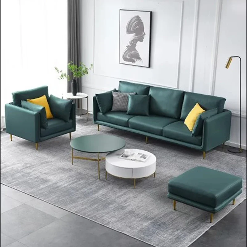 Европейский двухместный одноместный диван в скандинавском итальянском стиле