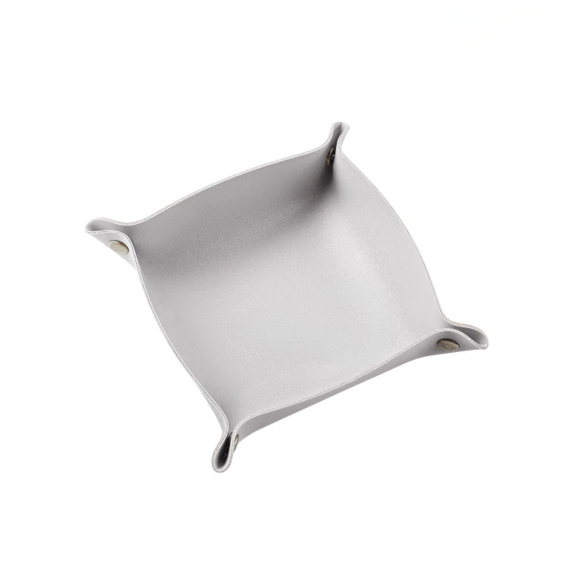 

Складной кожаный лоток для хранения