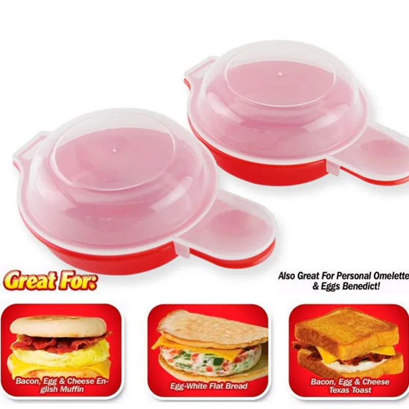 

New Arrival Cooking Tool Microwave Cheese Egg Cooker Egg Maker Easy Egg Wich Egg Burger Maker Baking Accessories Kitchen Tools