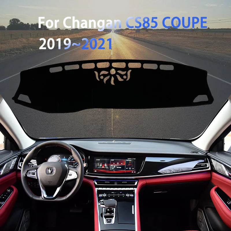

Dashboard Cover Dash Mat Pad Custom for Changan CS85 COUPE 2019~2021 Anti-UV Visor Parasol Car Interior Mouldings Accessories