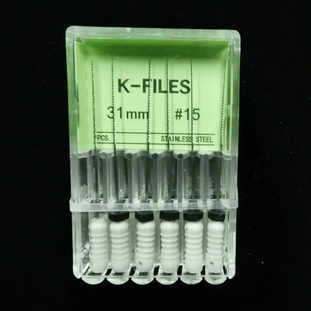 K-файл 31 мм Эндодонтические инструменты из нержавеющей стали Стоматолог