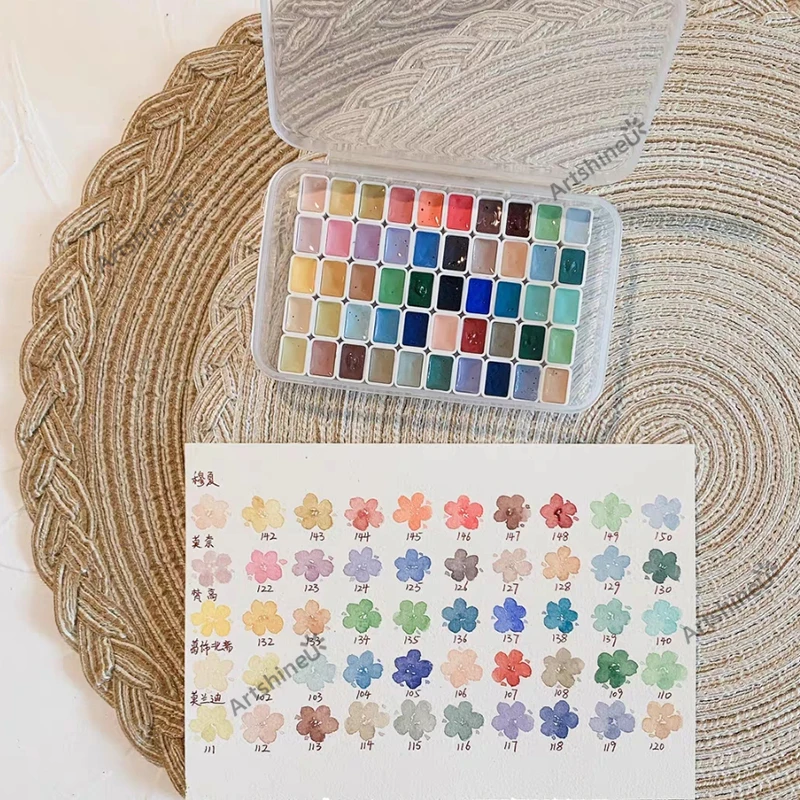 Акварельная краска Super Vision артист Моранди Макарон карамельных цветов