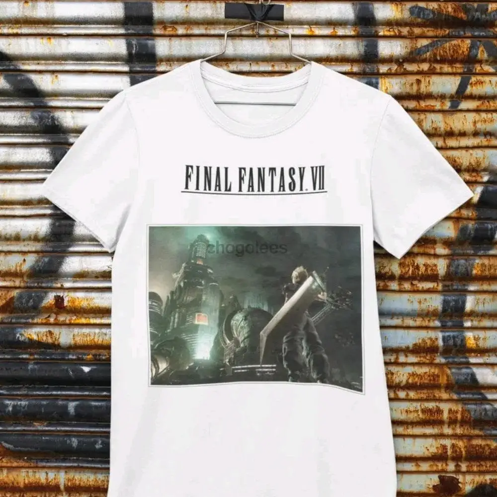 Футболка финальной фантазии VII-Облачные войны-игровая одежда-Midgar-Tifa-подарок для