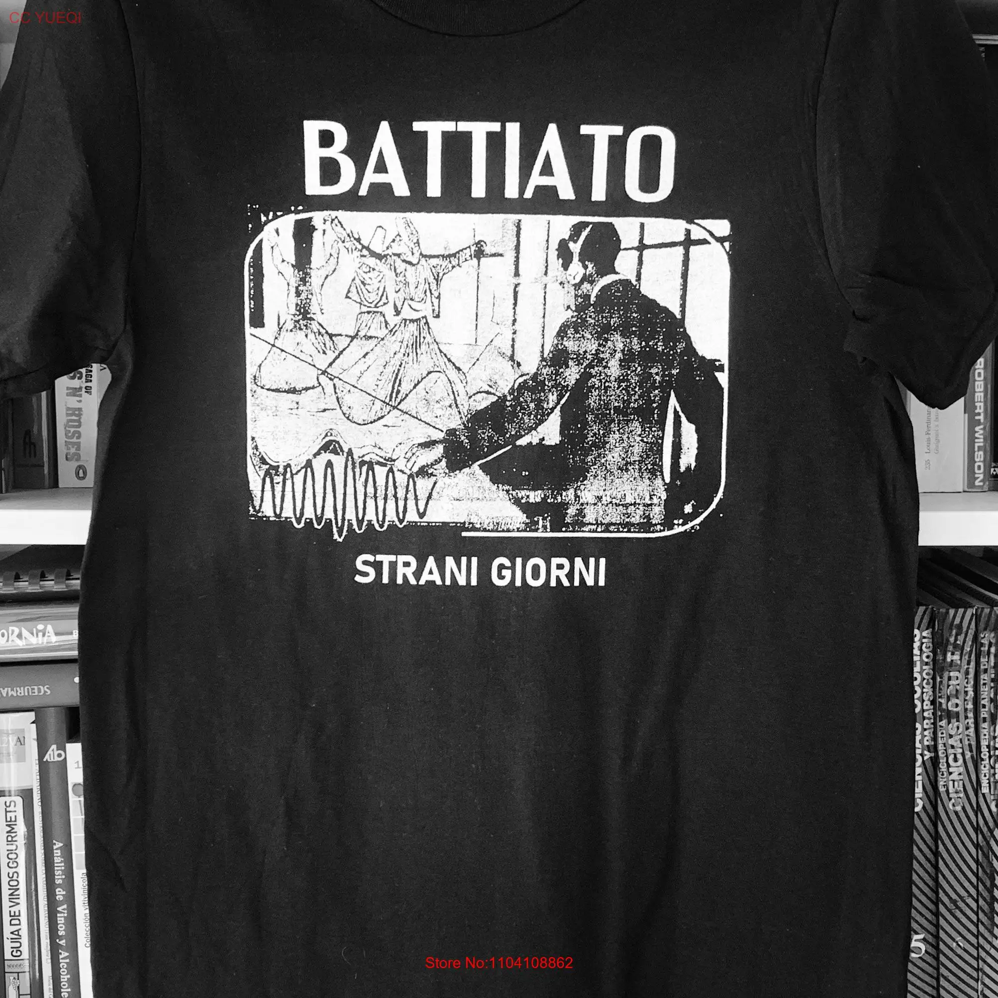 Футболка Battiato с длинным или коротким рукавом