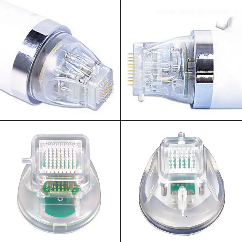 Fractional Microneedle rf Cartridge 10/25/64 pins Wholesale Disposable Nano Needle Micro Chip Consumable Micro Needle for Tattoo