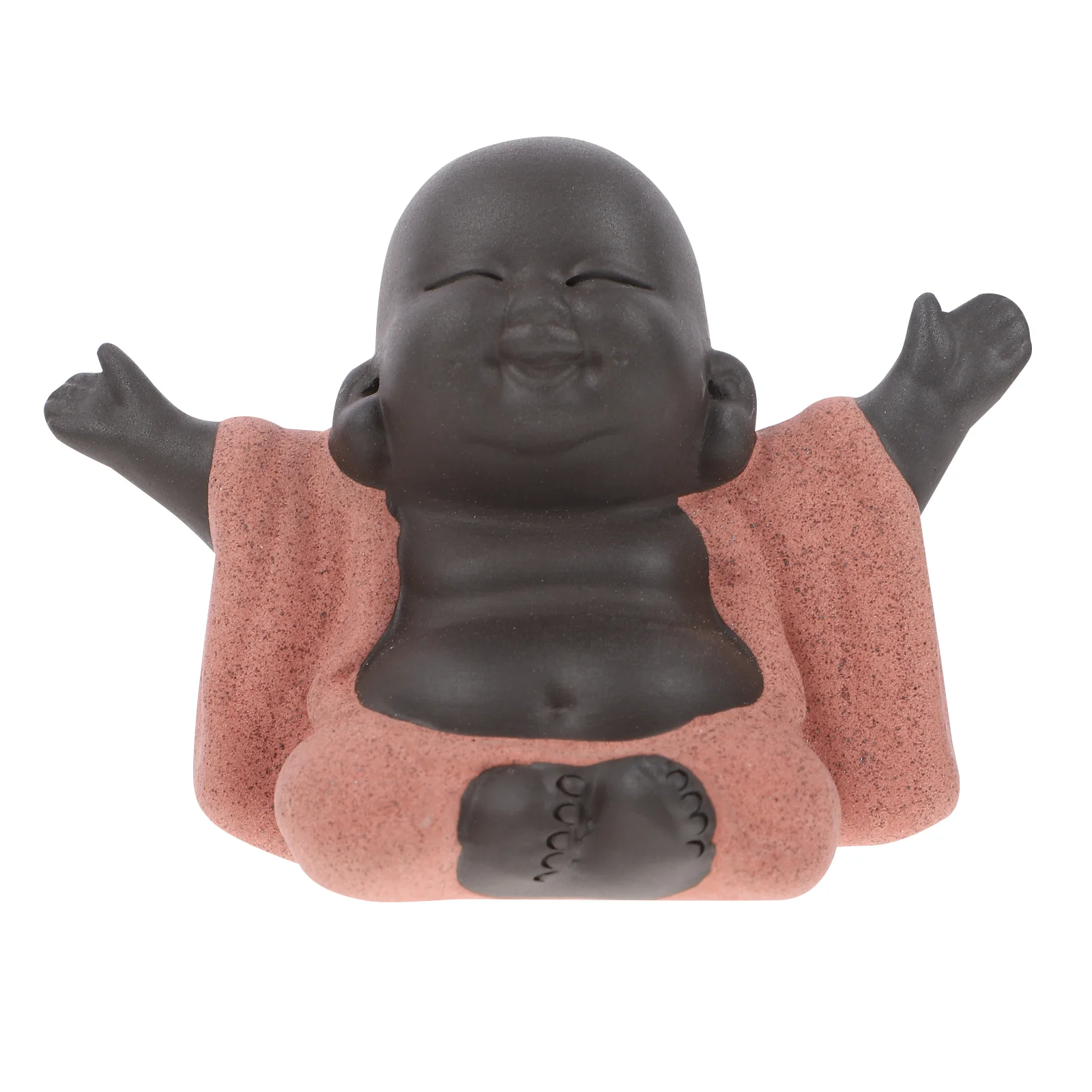 

Statue Figurine Figurines Sculpture Tea Monk Home Ornaments Pet Decor Statues Laughing Maitreya Fengshui Chinese Decoration Car