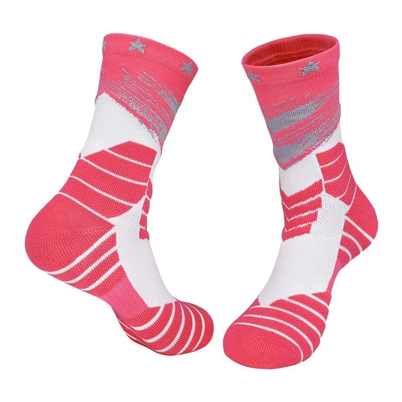 Basketball High Utility Elite Basketball Socks Sweat-absorbing Towel Sole Socks Non slip Cone Training Socks Football Socks Men